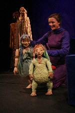 Balthasar Lachmann und Birkenelfe Mimi. die Elfenk�nigin und der Faun im Hintergrund (C) Udo Mierke 2013