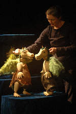 Dracheneltern Jule und Rachmin Dracho (C) Cassiopeia TheaterVerlag Mierke