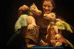 Dracheneltern Jule und Rachmin Dracho (C) Cassiopeia TheaterVerlag Mierke