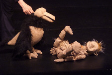 Der Kobold und das Rabenmädchen Kiri (C) by Cassiopeia Theater, Claudia Hann & Udo Mierke