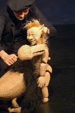 Der Kobold und das Rabenmädchen Kiri (C) by Cassiopeia Theater, Claudia Hann & Udo Mierke