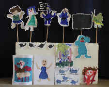 Das Ziehharmonik-Buch im Bilderbuchmuseum Troisdorf (C) Cassiopeia TheaterVerlag Mierke